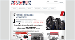 Desktop Screenshot of nauticacedeira.com